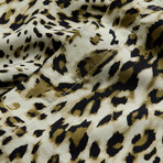 Rodney Long Sleeve Shirt In Leopard Print // Ginger (S)