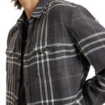 Ls Dale Yarn Dye Sport Shirt // Iron Grey (XS)