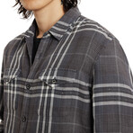Ls Dale Yarn Dye Sport Shirt // Iron Grey (XS)