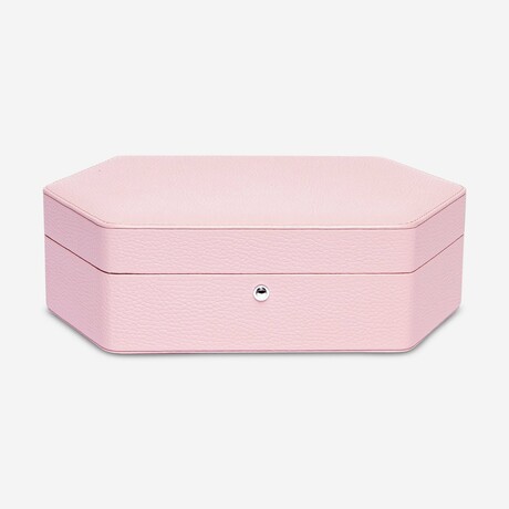 Portobello Grained Leather 3 Watch Box // Ice Cream