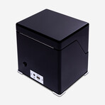 Perpetua III Leather Single Watch Winder // Black