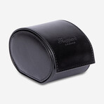 Hyde Park Leather 3 Watch Roll // Black