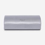 Hyde Park Leather 3 Watch Roll // Gray