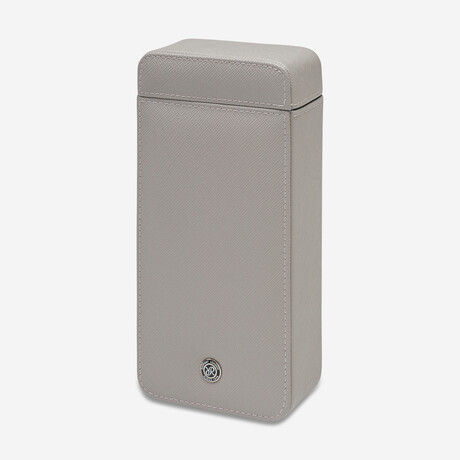 Via Leather Single Watch Slipcase // Gray