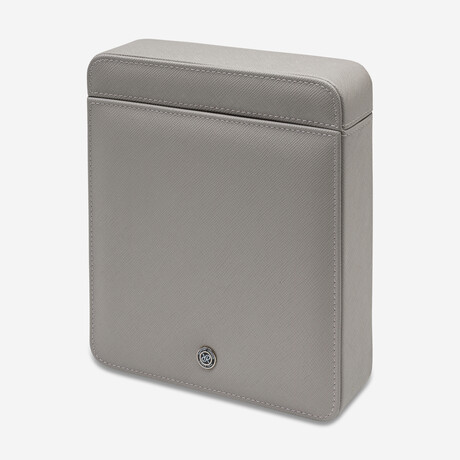 Via Leather Duo Watch Slipcase // Gray