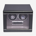 Formula Double Watch Winder // Carbon Fibre Finish