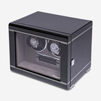 Formula Double Watch Winder // Carbon Fibre Finish