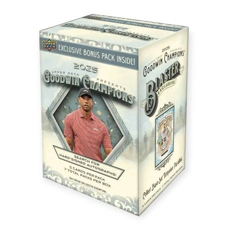 2025 Upper Deck Goodwin Champions Sealed Blaster Box