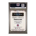 Pete Crow-Armstrong // 2024 Sapphire Selections Orange Auto // #6/25 // RC