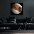 Mars Ice Age, Simulated by NASA (12"H x 12"W x 0.13"D)