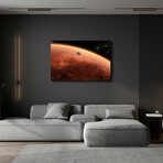 Curiosity Approaching Mars, Artist Concept by NASA (12"H x 16"W x 0.13"D)