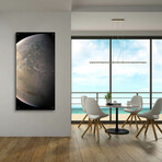 Juno Close Look At The Little Red Spot by NASA (12"H x 24"W x 0.13"D)