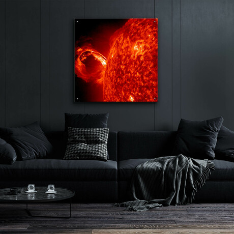 Gigantic Rolling Wave Captured On The Sun by NASA (12"H x 12"W x 0.13"D)