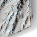 A Fresh, Lunar-like Crater On Mars by NASA (12"H x 12"W x 0.13"D)