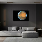 Phobos Moon - Orbiting Marz by NASA (12"H x 16"W x 0.13"D)