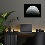 Outbound View Of Jupiter by NASA (12"H x 16"W x 0.13"D)