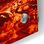 Cyclones Encircle Jupiter by NASA (12"H x 12"W x 0.13"D)