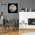 Springtime On Mars Hubble Best View Of The Red Planet by NASA (12"H x 12"W x 0.13"D)