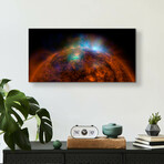 Sun Shines In High-energy X-rays by NASA (12"H x 24"W x 0.13"D)