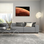 Curiosity Approaching Mars, Artist Concept by NASA (12"H x 16"W x 0.13"D)