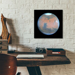 Springtime On Mars Hubble Best View Of The Red Planet by NASA (12"H x 12"W x 0.13"D)