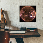 Sun Emits A Mid-level Flare On Dec. 4, 2014 by NASA (12"H x 12"W x 0.13"D)