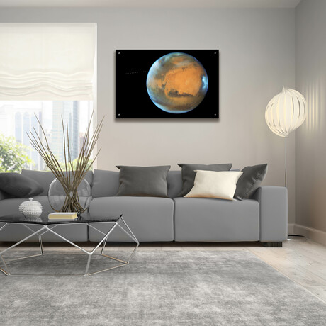 Phobos Moon - Orbiting Marz by NASA (12"H x 16"W x 0.13"D)