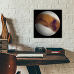 Mars Ice Age, Simulated by NASA (12"H x 12"W x 0.13"D)