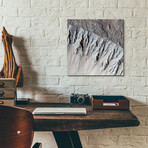 A Fresh, Lunar-like Crater On Mars by NASA (12"H x 12"W x 0.13"D)