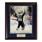Tedy Bruschi // NE Patriots // Signed Photo + Framed