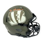 Ja'Marr Chase // CIN Bengals // Signed Salute to Service Replica Helmet