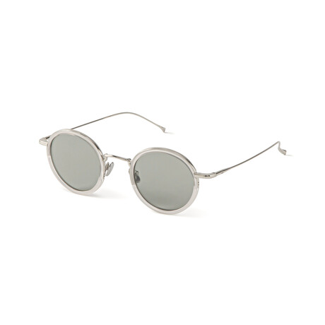 Men's // Nicolas Optical Glasses // Clear Gray + Silver