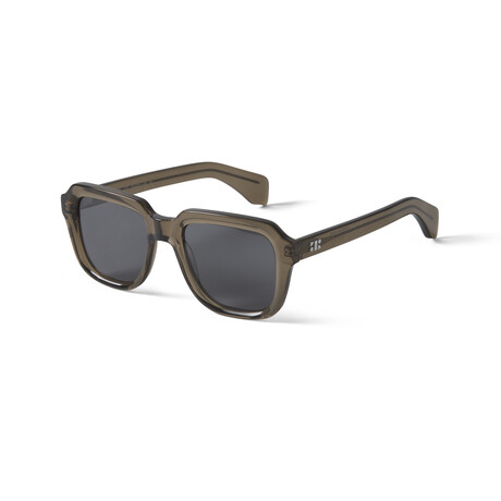 Men's Reuben Polarized Sunglasses // Clear Taupe + Smoke