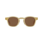 Men's // Enzo Optical Glasses // Clear Dark olive