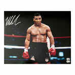 Mike Tyson // Signed 16x20 Center of Ring