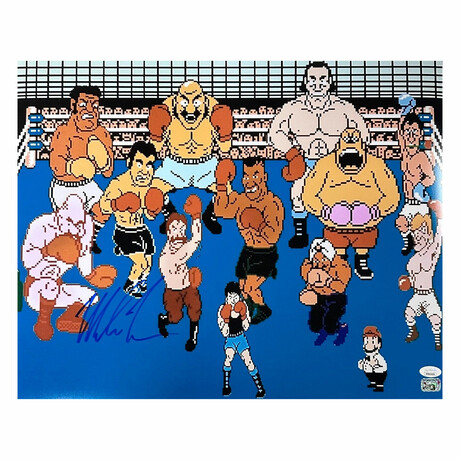 Mike Tyson // Signed 16x20 Characters