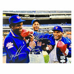 Mike Tyson // Mets Triple Signed 11x14 Photo