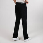 Black Rinse Wash Straight Fit Jeans - Lift // Black (28/30)