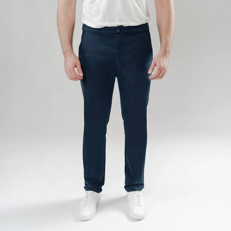 Navy Blue Ultraflex Slim Chino // Indigo (30/30)