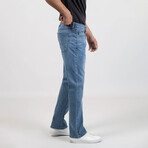Light Wash Straight Fit Jeans - Ultra // Indigo (28/30)