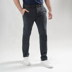 Dark Grey UltraFlex Slim Fit Chino // Grey (30/30)