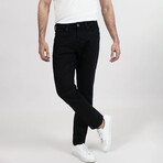 Black Rinse Wash Slim Fit Jeans - Lift // Black (28/30)