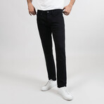 Black Rinse Wash Slim Fit Jeans - Lift // Black (28/30)