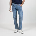 Light Wash Slim Fit Jeans - Ultra // Indigo (28/30)