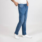Medium Wash Slim Fit Jeans - Flex // Indigo (28/30)