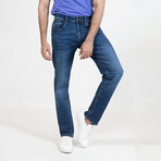 Medium Wash Slim Fit Jeans - Rotary // Indigo (28/30)