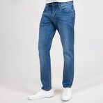 Medium Wash Slim Fit Jeans - Flex // Indigo (28/30)