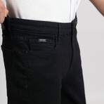 Black Rinse Wash Slim Fit Jeans - Lift // Black (28/30)