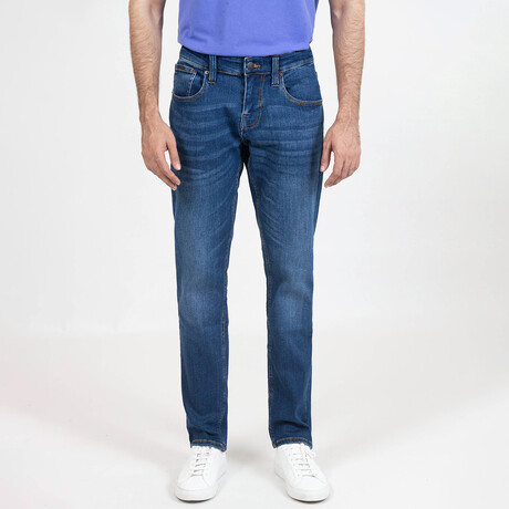 Medium Wash Slim Fit Jeans - Rotary // Indigo (28/30)