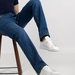 Medium Wash Straight Fit Jeans - Rotary // Indigo (28/30)